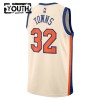 Dres New York Knicks Karl Anthony Towns Nike 2025-26 City Edition Bijela Swingman - Dječji